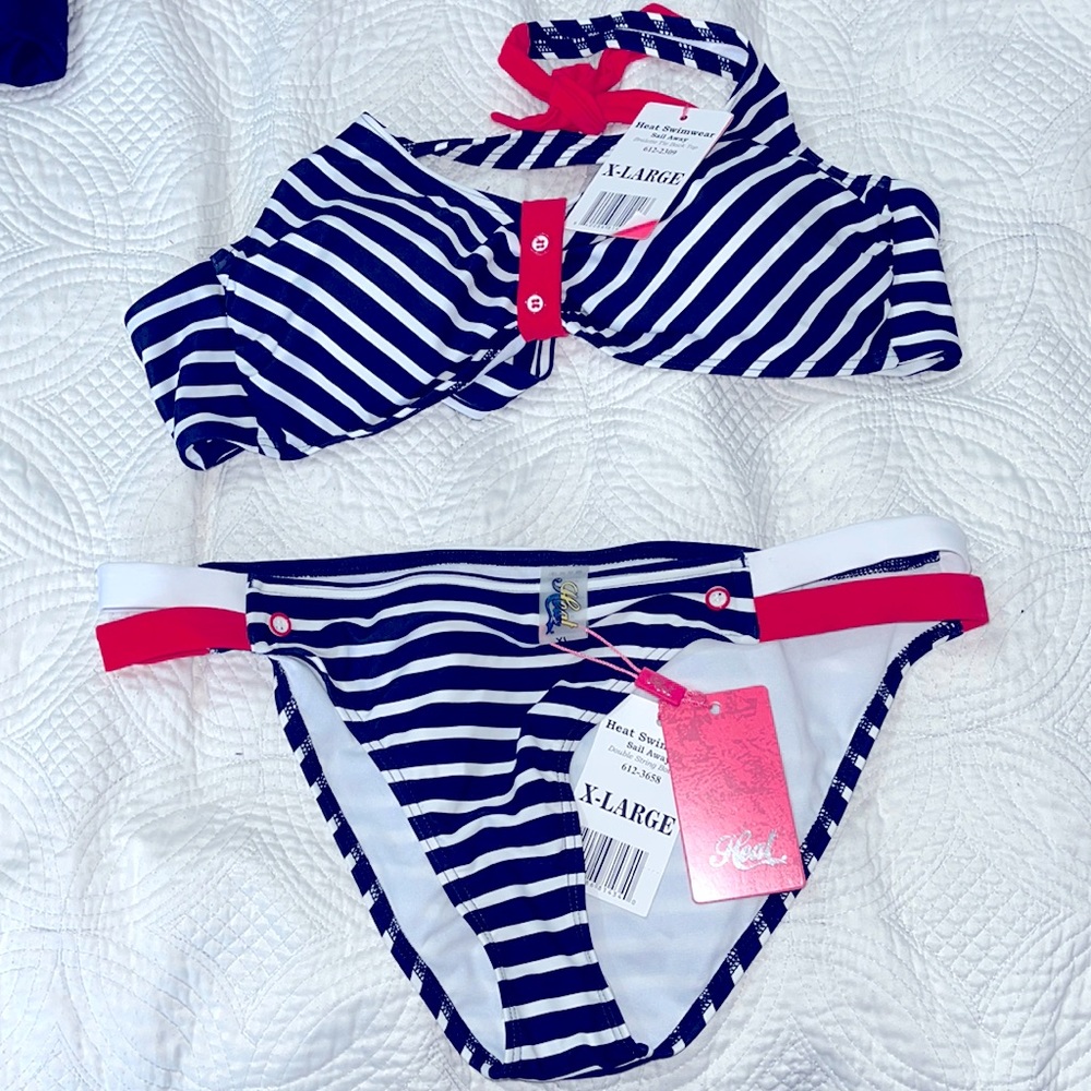 Heat 2 piece bathing suit